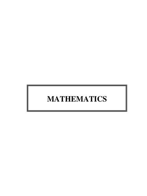 Maths PDF 的图像结果