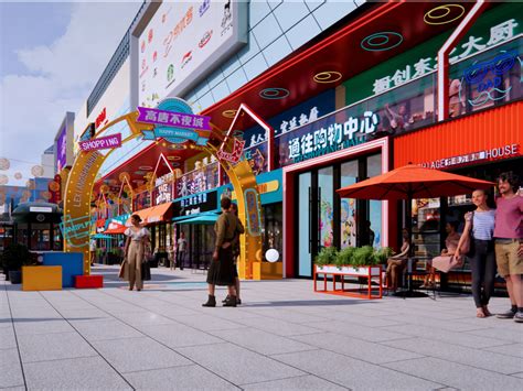 商业综合体临街商铺改造 方案篇_设计与自我-站酷ZCOOL