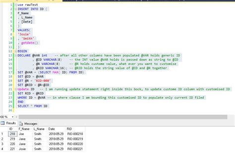 SQL Server Update Tutorial 的图像结果