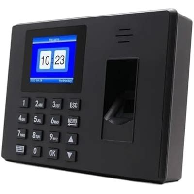 MHJKHG Clocking in Machine, Biometric Fingerprint Punch USB India | Ubuy