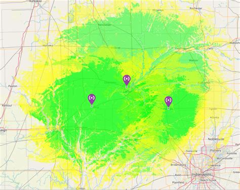 GMRS Repeater Map 的图像结果