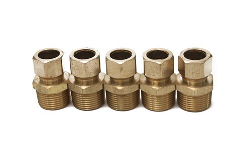 Snapklik.com : LTWFITTING Brass 5/8-Inch OD X 3/4-Inch Male NPT ...