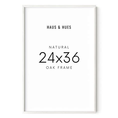 24 X 36 White Poster Frame