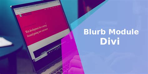 Divi Blurb Module Tutorial 的图像结果