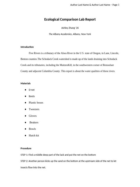 Ecology Lab Report Example 的图像结果