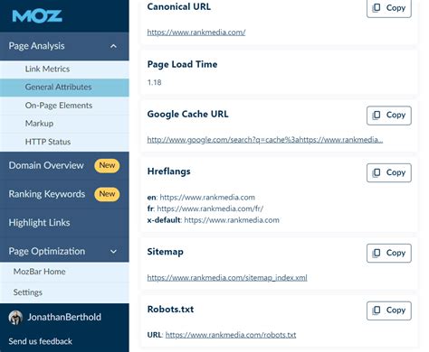 Help Guide for the Free MozBar Browser Extension