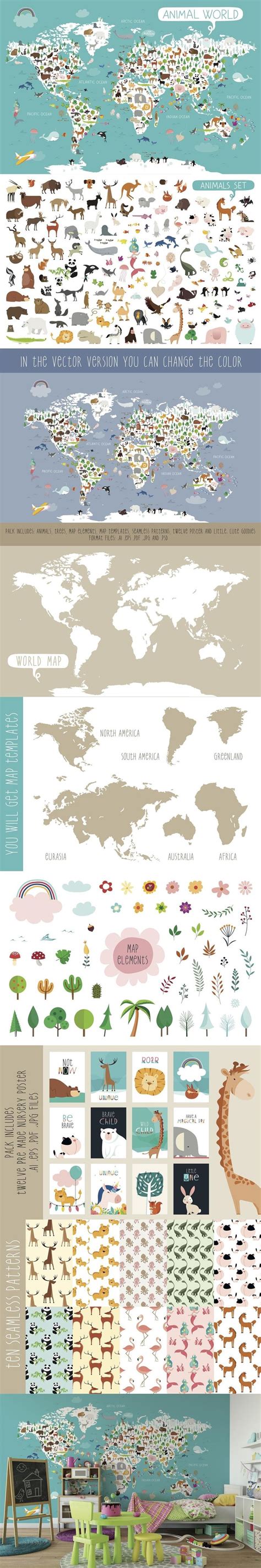 Cute World Map 的图像结果