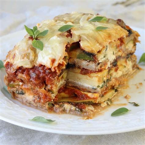 Whole-Wheat Vegetable Lasagna - Chef Lindsey Farr