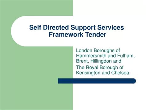Image result for Self-Directed Support Services