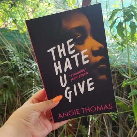 The Hate U Give Angie Thomas 的图像结果