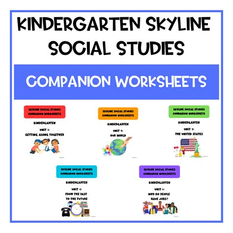 Kindergarten social studies worksheets – Artofit