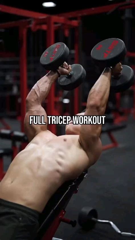 Image result for Tricep Workout Routine