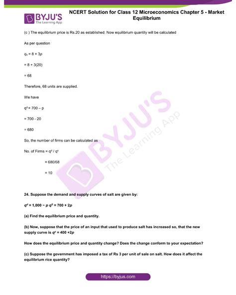 Image result for Market Equilibrium Class 12
