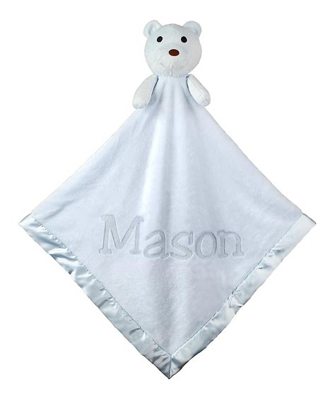 Buy Custom Catch Personalized Teddy Bear Baby Blanket Gift for Boy ...