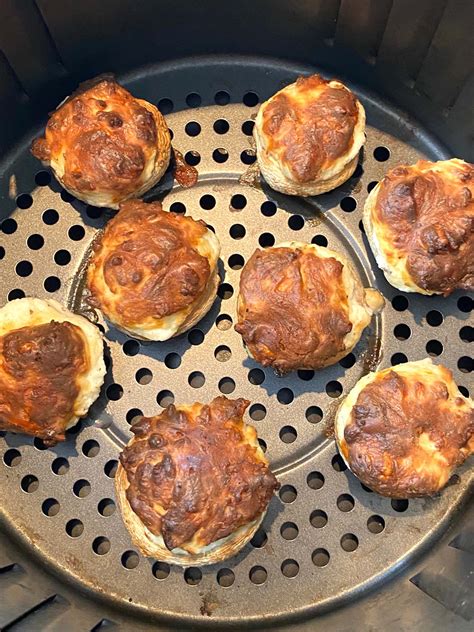 Air Fryer Stuffed Mushrooms – Melanie Cooks