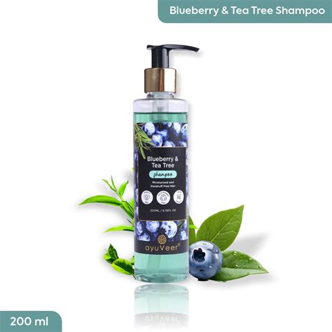 Blueberry & Tea Tree Shampoo – Ayuveer
