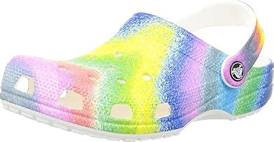 Buy Crocs Women's Classic Solar Rainbow Clogs at Ubuy India