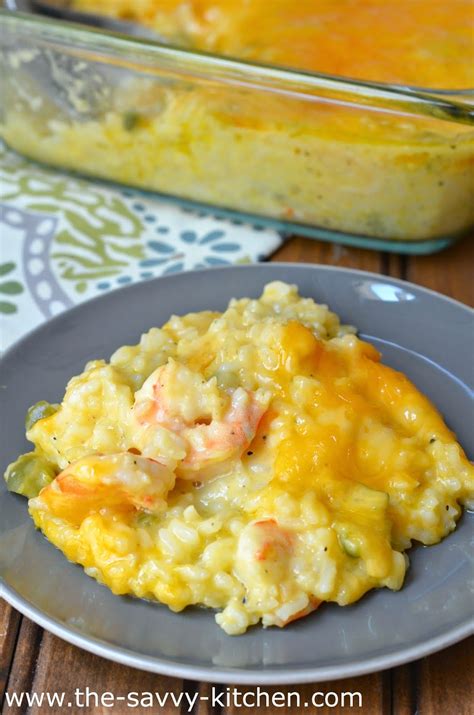 Shrimp and Rice Casserole Bake Recipe