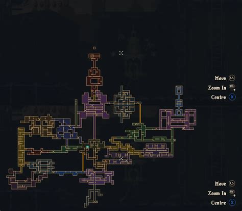 Blasphemous II Cvstodia (In-Game Map)
