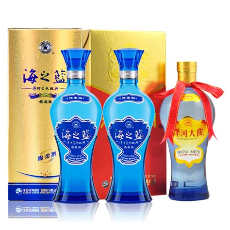 42°度 洋河 天之蓝 白酒 520ml 单瓶装【价格 品牌 图片 评论】-酒仙网