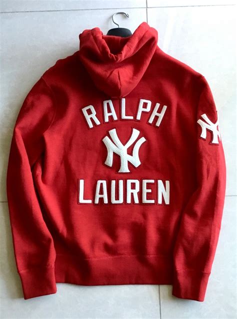 "limited" Polo Ralph Lauren Mlb X Yankees Hoodie Rrl P Wing 1992 ...
