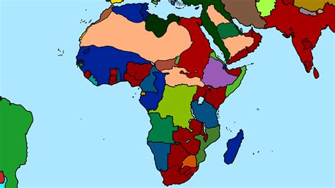 1900 Map Of Africa Africa Old Map. Created By Frederick Herman Moll,