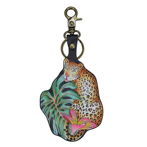 Painted Leather Bag Charm - K0032| Anuschka Leather India – Anuschka (IN)