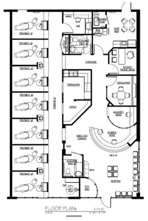 Medical Clinic Floor Plan