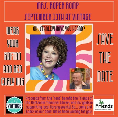 The Mrs. Roper Romp Karaoke Style, Vintage Craft Beer and Wine Boutique ...