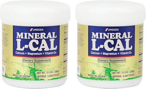 Umeken Mineral L-Cal Supplement, Large Bottle, 6 India | Ubuy