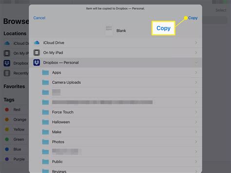Image result for Using Files App On iPad