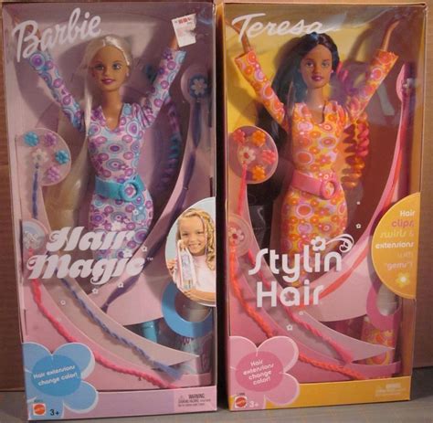 Barbie “Hair Magic” & Teresa “Stylin’ Hair” 2002 NRFB | #1782036118