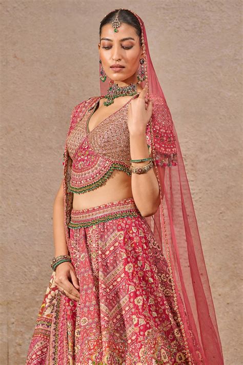 Timeless Kashida Embroidered Bridal Lehenga