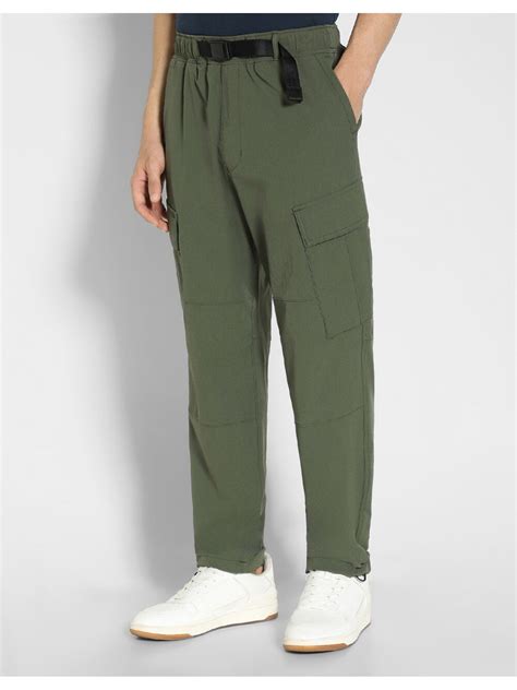 Buy American Eagle Men Green 24/7 Air Flex+ Cargos Online