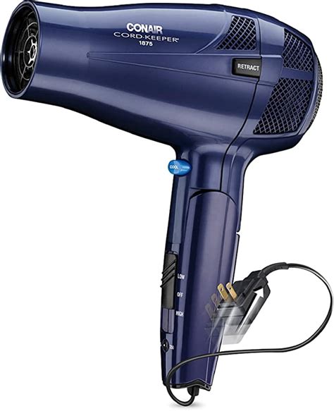 Buy Conair 1875 Watt Cord-Keeper Folding Dryer 1 ea (Pack of 3) Online ...