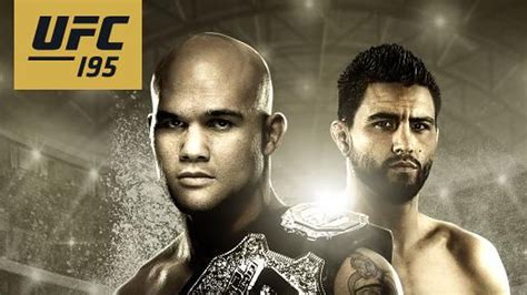 UFC 195: Lawler vs. Condit - live results, discussion, play by play ...