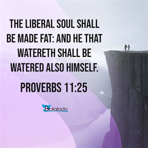 Proverbs 11:25 Bible Cross References | Connecting Verses Across ...