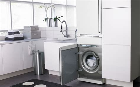 Image result for Small Kitchen with Washing Machine