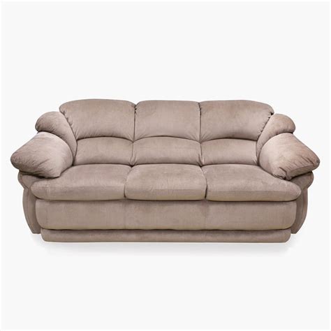 Buy Zecchino Cuddler Fabric 3-Seater Sofa - Brown from Home Centre at ...