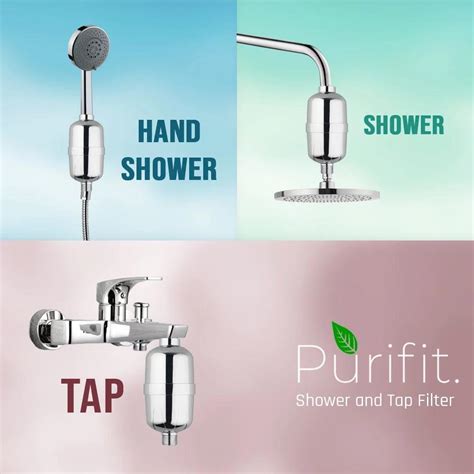 Eliminate Hard Water Issues with Purifit's 15-Stage Shower & Tap Filter