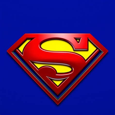 Blue And Red Superman Logo