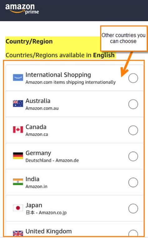 Amazon.com Language Settings 的图像结果