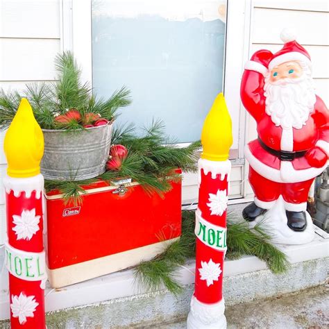 Vintage Outdoor Christmas Decorations Junkiest Vintage Eclectic