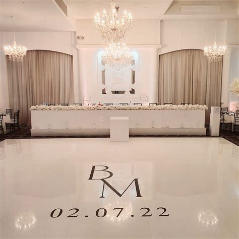 Dance Floor Decal - Small (2X2.5M) Hire Online | Ivory Heart Events