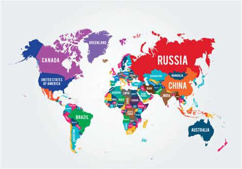 World Map With Countries Hd Images - Infoupdate.org