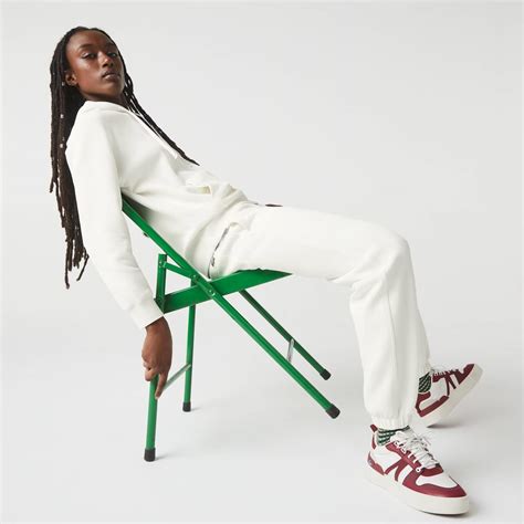 라코스테(Lacoste) | 조거 팬츠 화이트 Pique Jogging Pants White 70V 67031001 | 트렌비