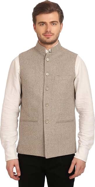 Amazon.in: Wool - Men's Nehru Jackets & Vests / Men's Indian Clothing ...