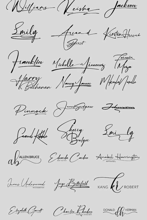 Cursive Signature