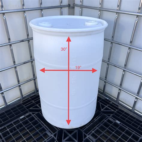 30 Gallon Closed Top Drum (Food Grade) | AquaContainers