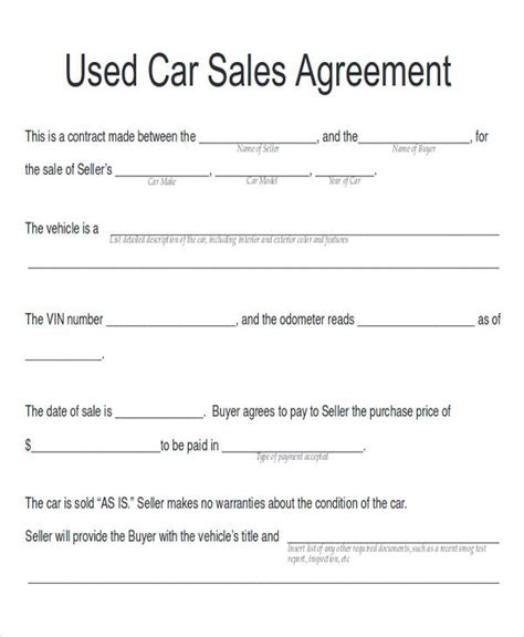 how to buy a used car from a private seller in texas